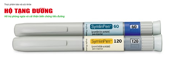 Bút tiêm SymlinPen 120 và SymlinPen 60 điều trị đái tháo đường type 1